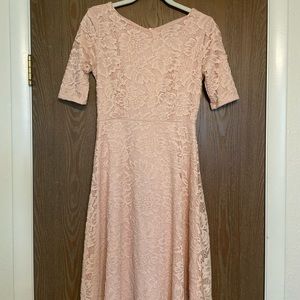 Pink Bridesmaid Dress